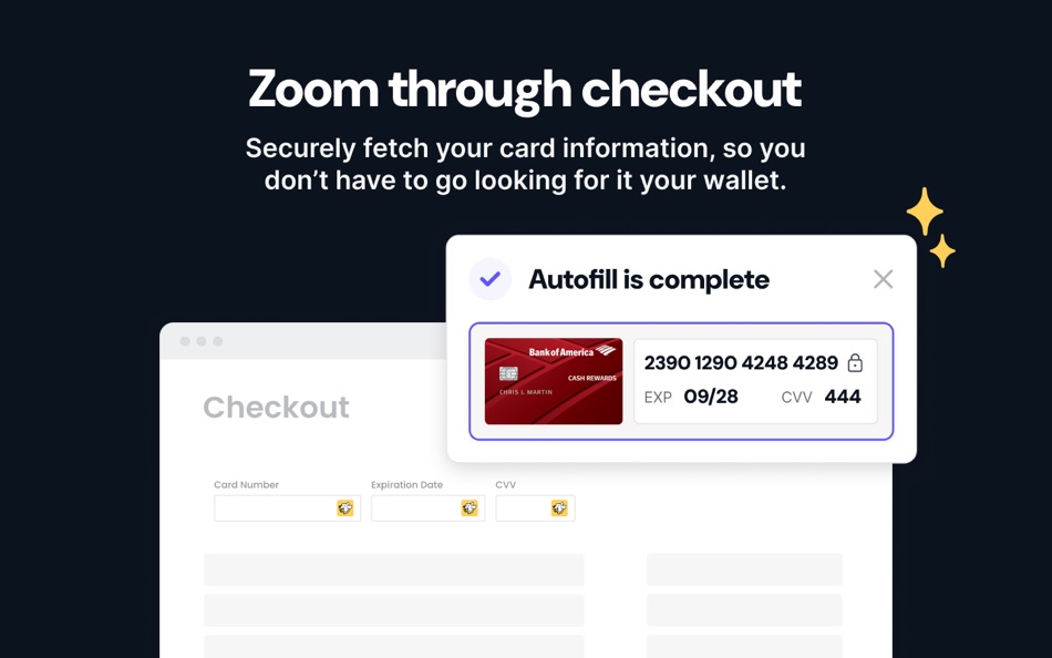 #4. Kudos: Smart Wallet for Safari (macOS) Av: Kudos Technologies, Inc.