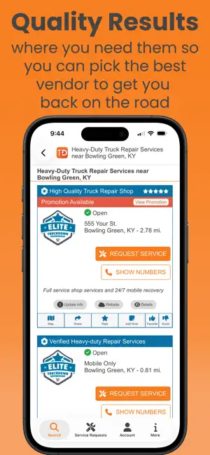 TruckDown Search screenshot 2
