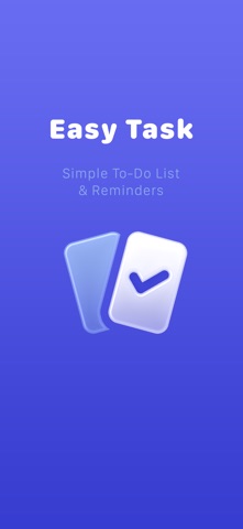 EasyTask – To-Do & Reminders Screenshot 1 of 5