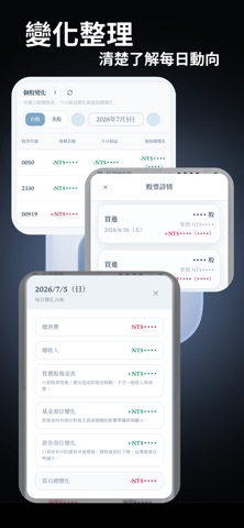 FINXI｜記帳・投資・日記・共同帳本 screenshot
