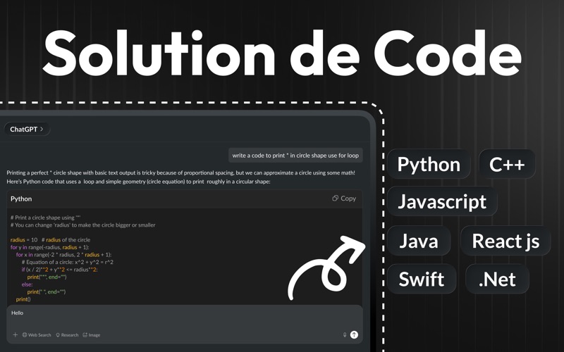 Screenshot #3 pour AI Chatbot: IA Chat Français 5