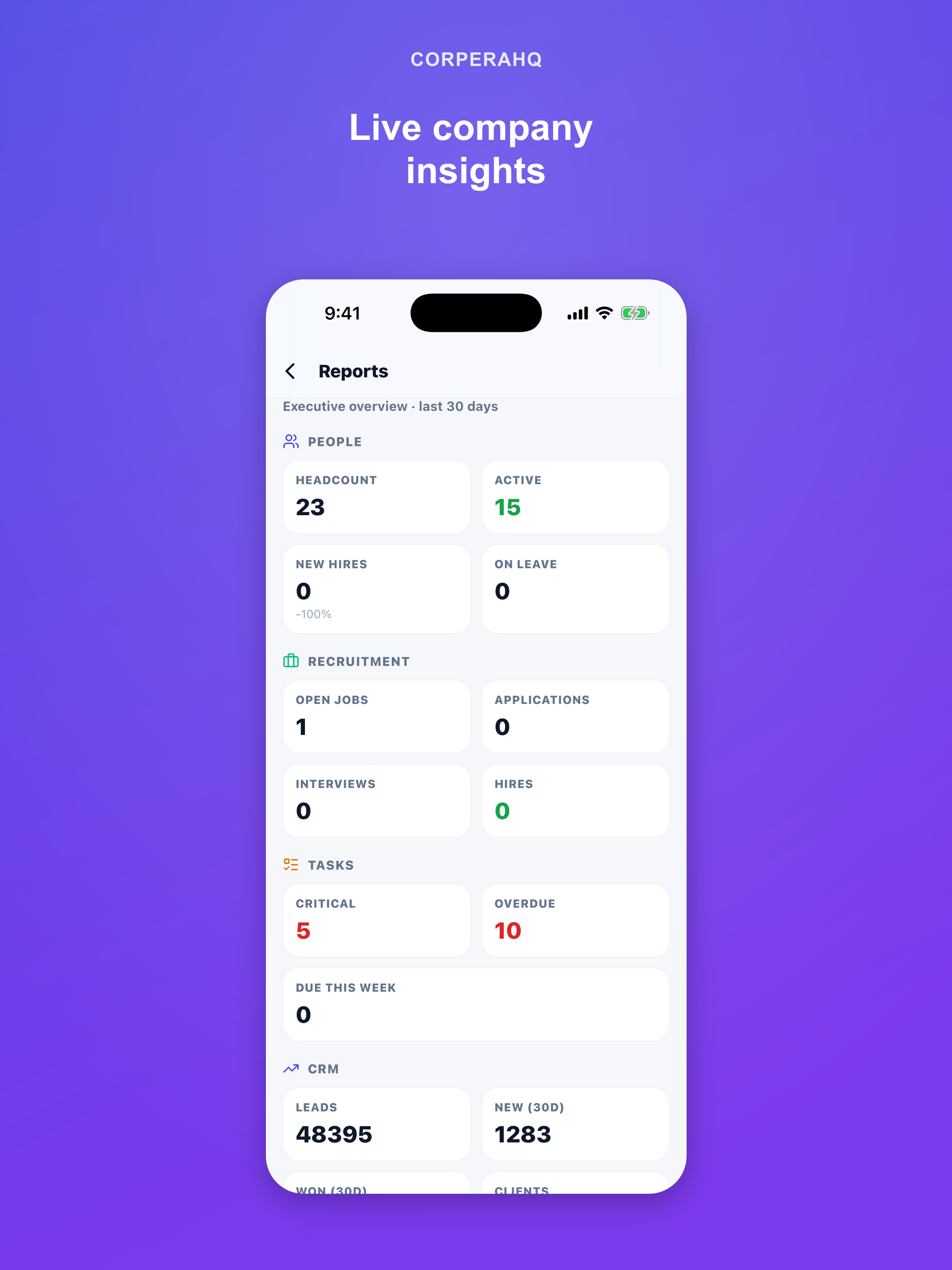 CorperaHQ: Workforce & Tasks screenshot 10