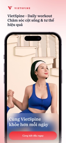 VietSpine - Daily Workout iPhone screenshot 2