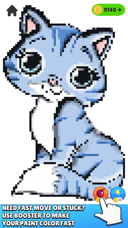 Color by Number PixelArt ASMR