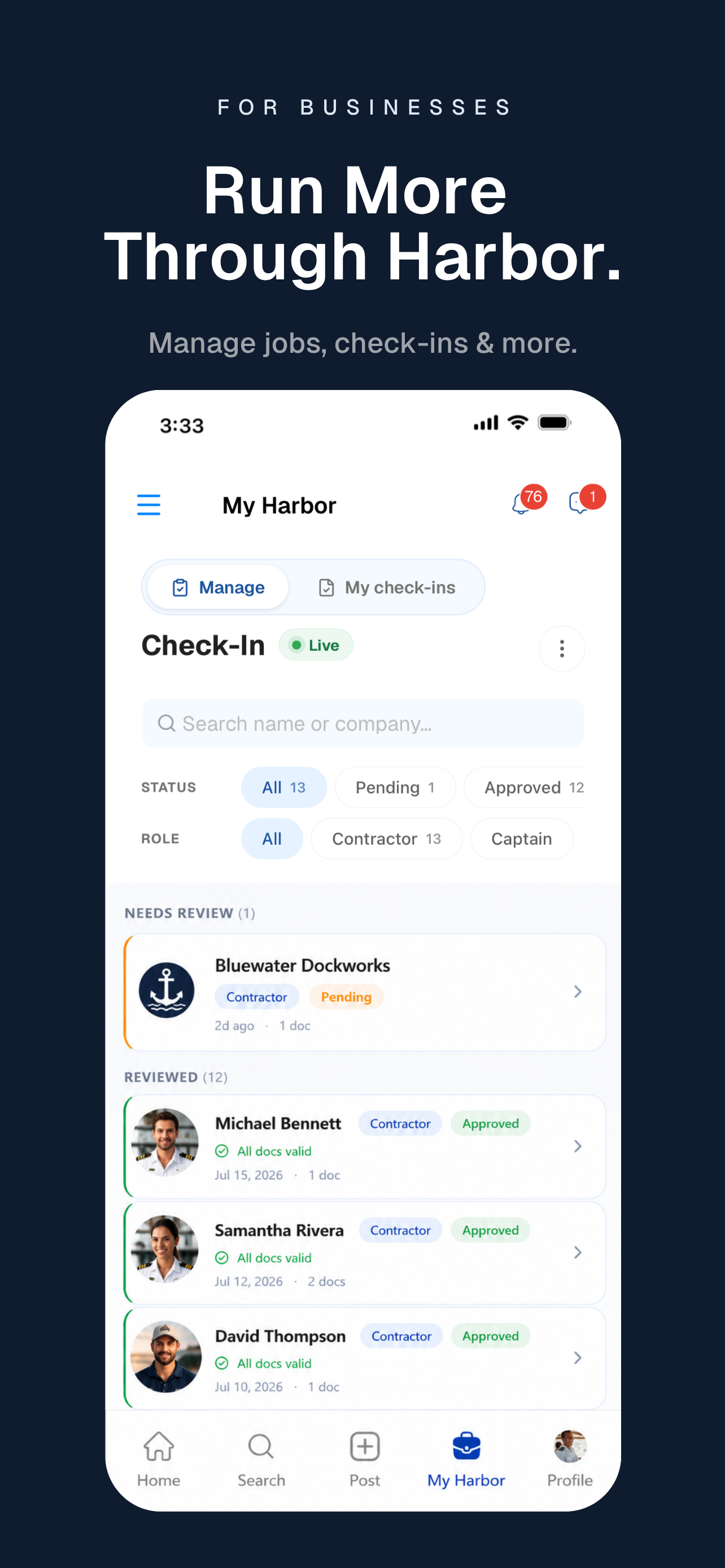 Harbor App: Marine Jobs & Crew screenshot 7