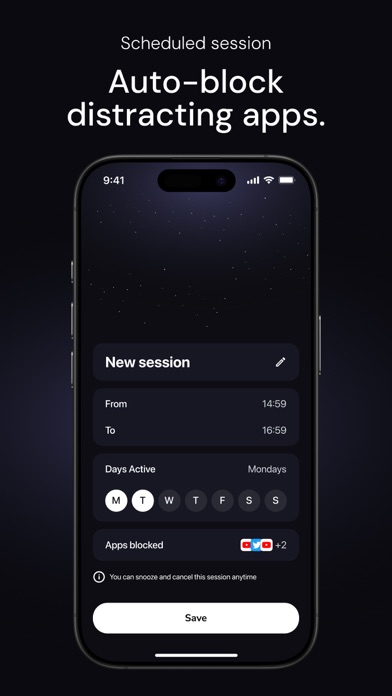 Sero: Focus & App Blocker Screenshot 3 of 5