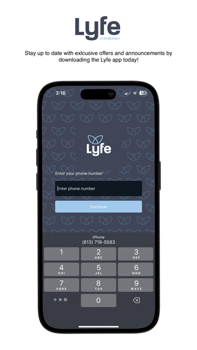 Lyfe Dispensary Screenshot