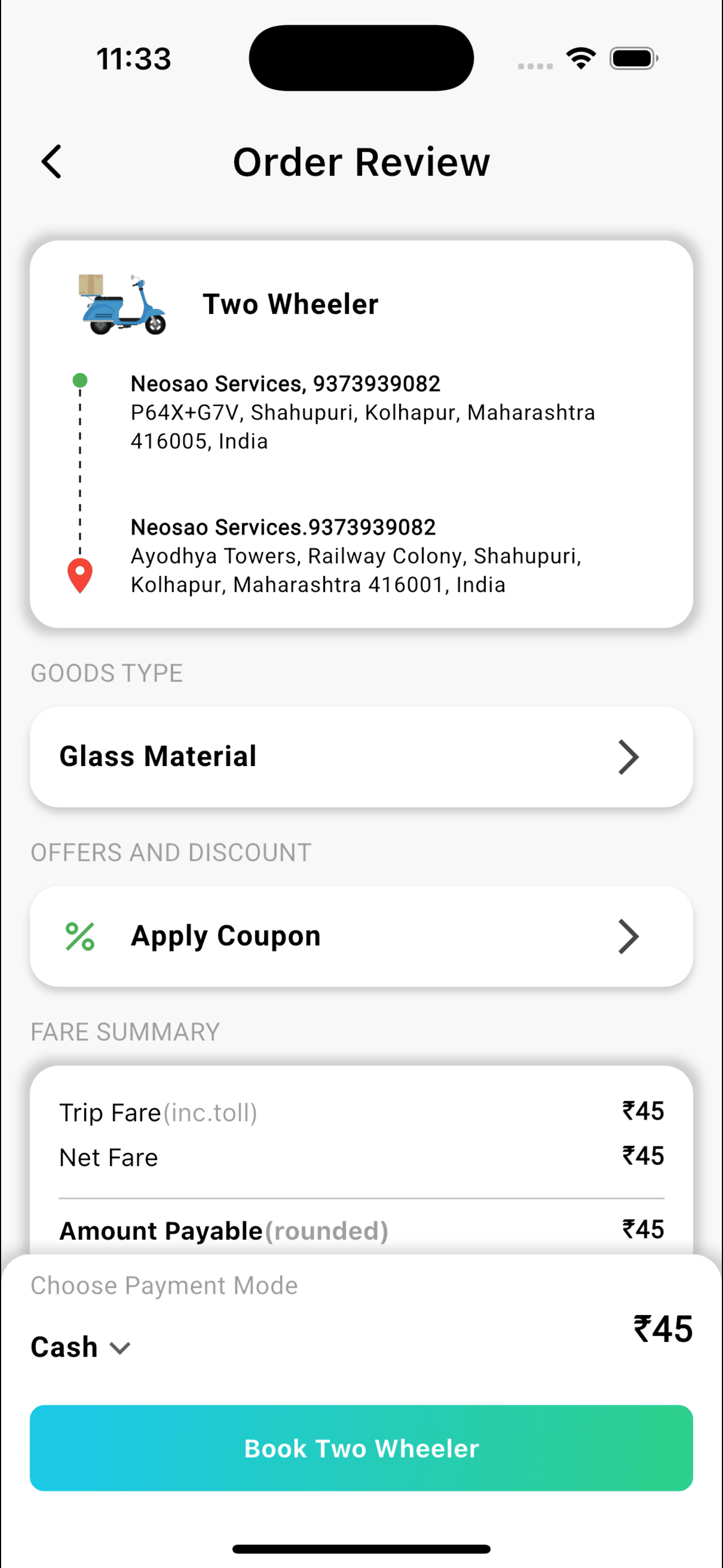 Next Stop Services screenshot 3