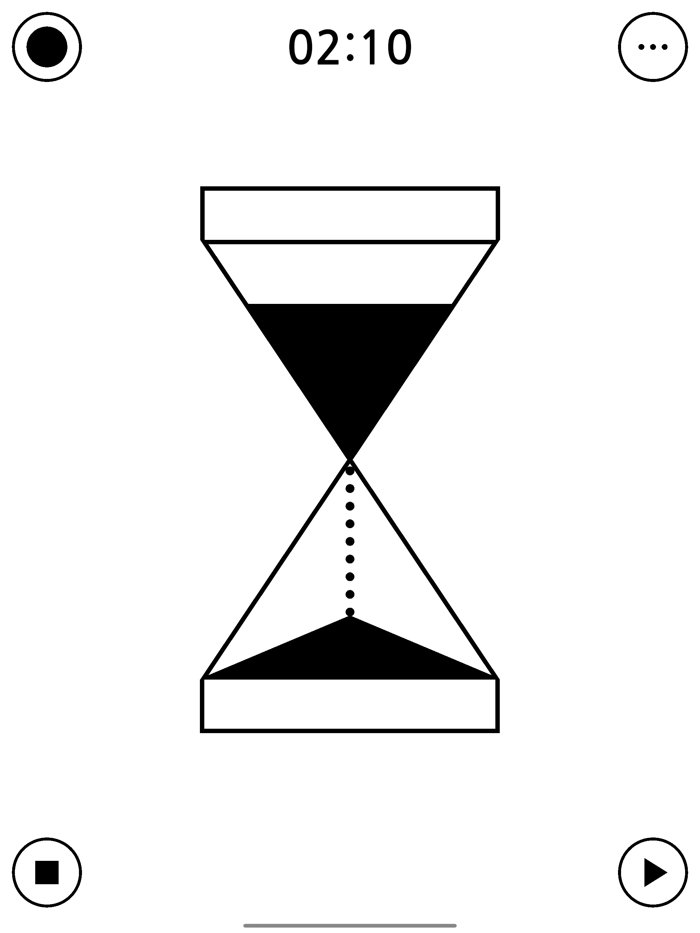 Pocket Hourglass Timer