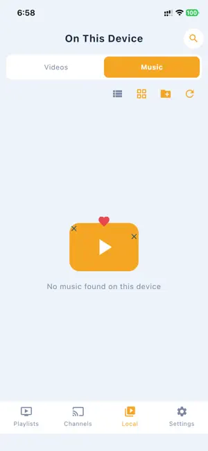 Smart OTT Player screenshot 1