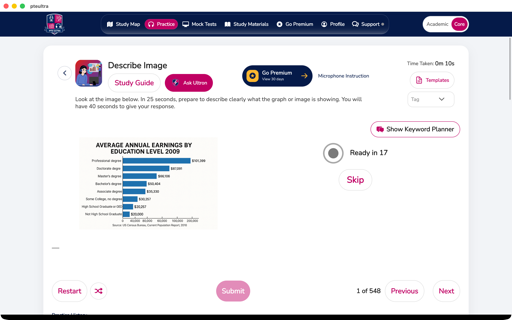 PTE Exam Practice - PteUltra screenshot 8