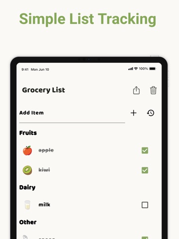 Commis: Recipes & Groceries