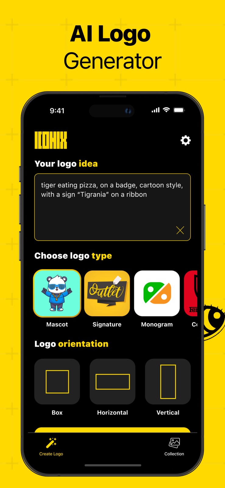 Iconix: Ai logo generator iphone screenshot 4