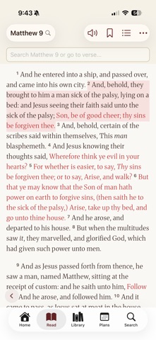 KJV Only Bible App screenshot