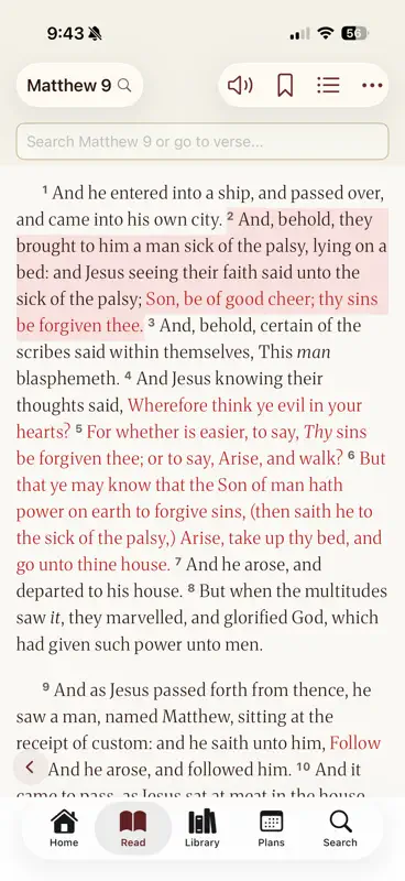 KJV Only Bible App screenshot 3 of 10