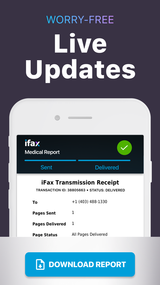 #5. iFax App Send Fax From iPhone (iOS) Ved: Crowded Road