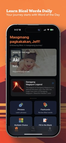 Learn Bicol Language Screenshot 1 of 5