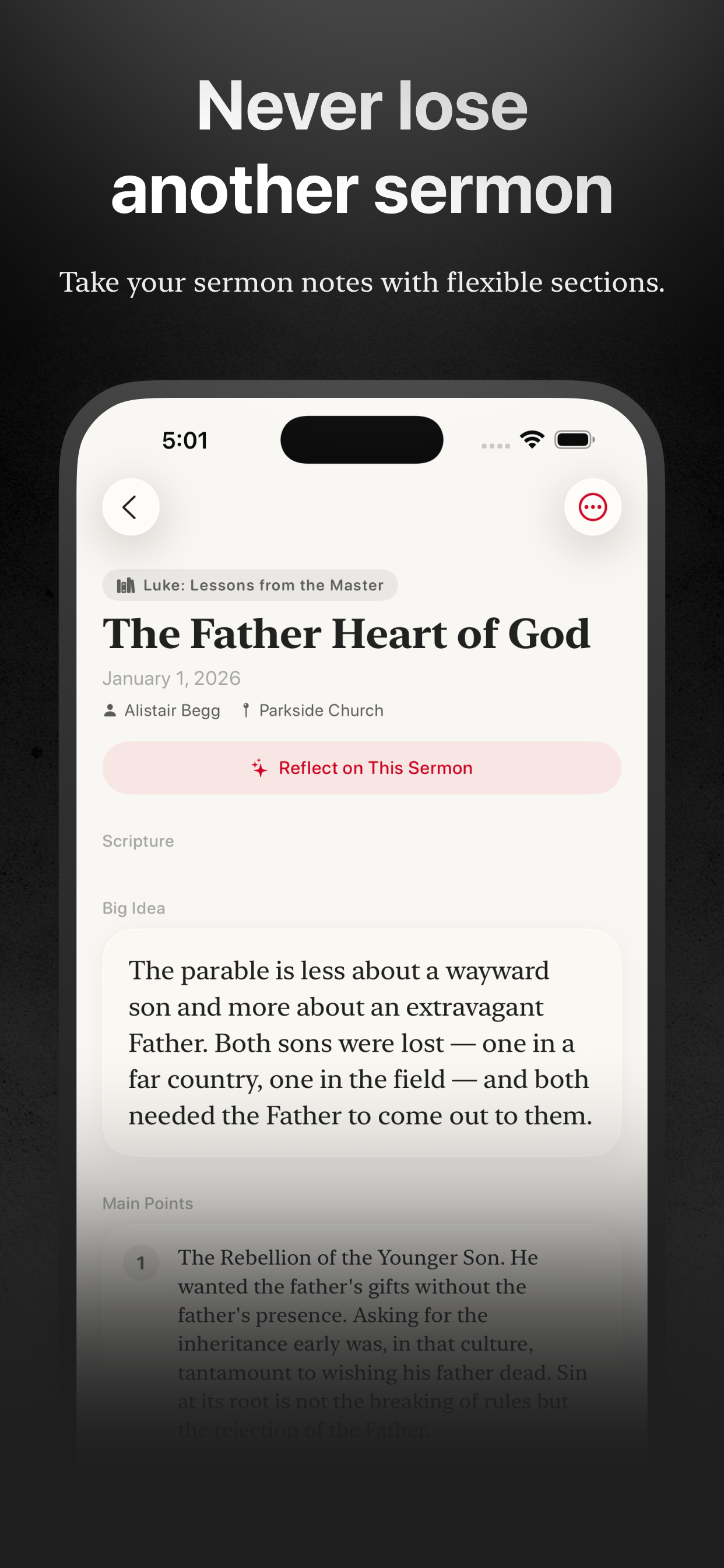 Cardinal Bible screenshot 9