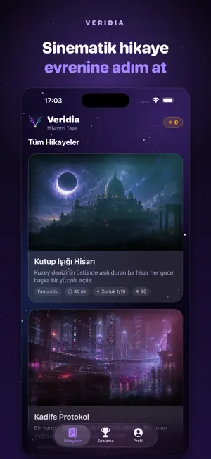 Veridia AI: Live Your Story screenshot 1