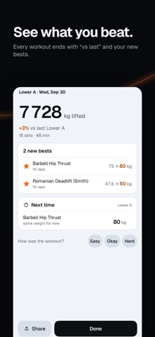 Screenshot 3 of Unitrack: Strength Training App