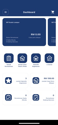 e-Tanah screenshot