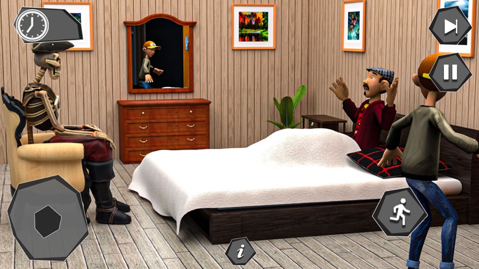 #1. Scary Secret Neighbor 3D Game (iOS) Podle: Sajjad Raza