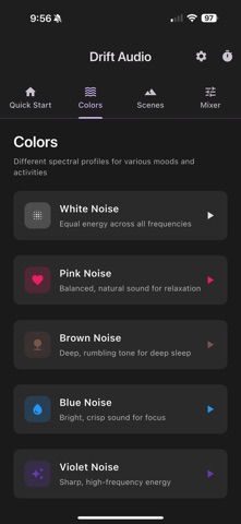 Drift Audio: Focus and Sleep Screenshot 3 of 10