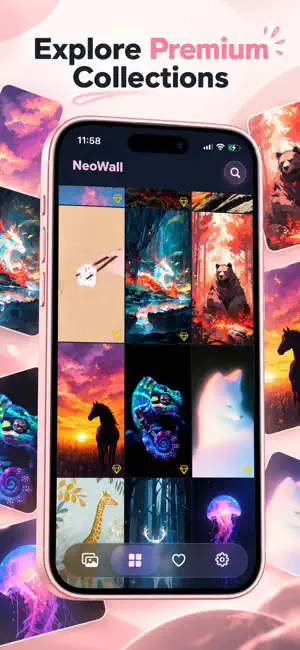 NeoWall: 4K Wallpapers & Art screenshot 1