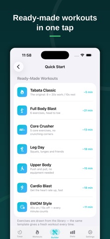 Tabata Coach screenshot