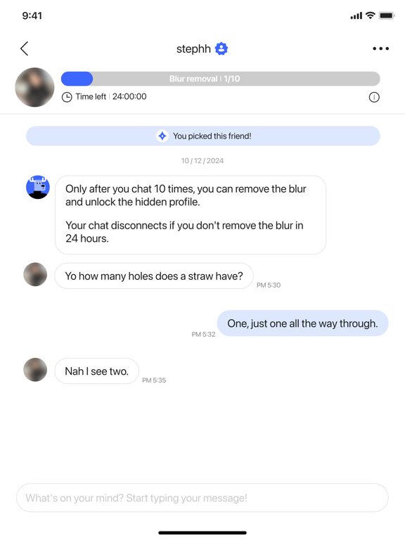 Connecting - Call and say hi iPad screenshot 6 - Social Networking app