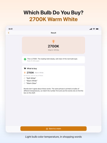 BulbMatch: Light Bulb Color