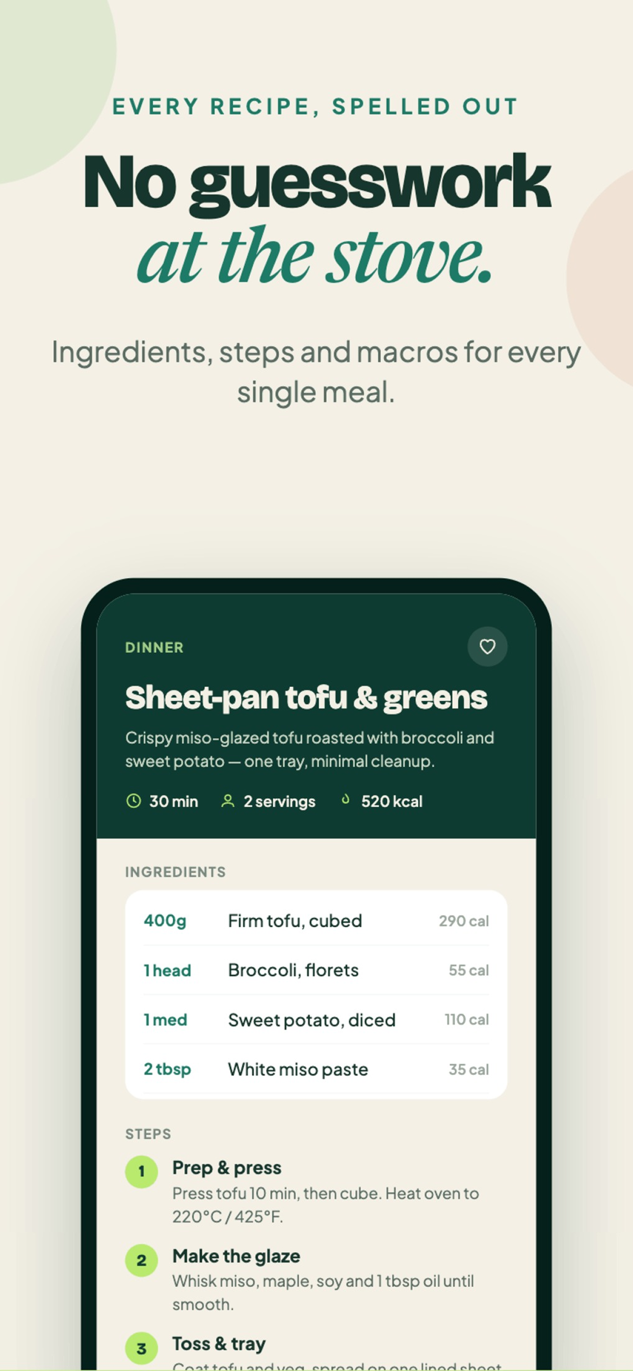 HappySpoon: Easy Meal Planning screenshot 5