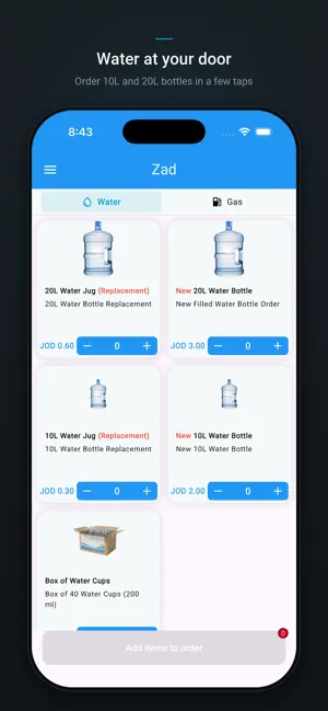 Zad: Water and Gas Delivery screenshot 1