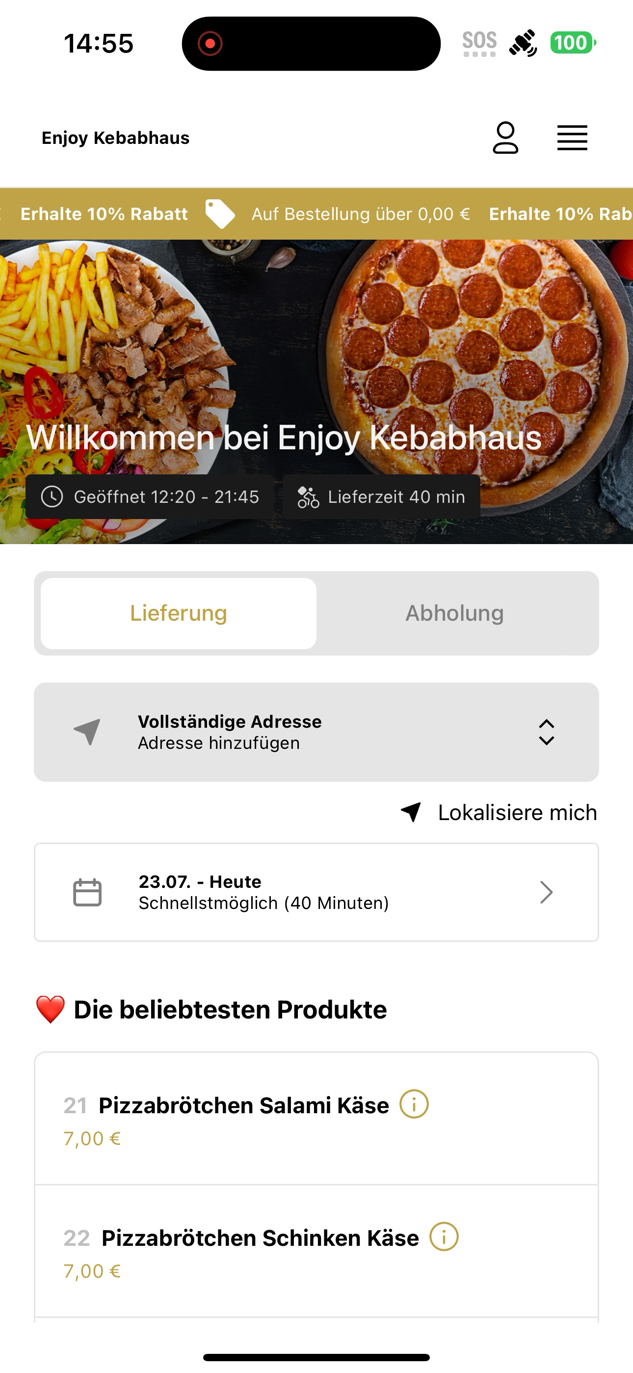 Enjoy Kebabhaus screenshot 5