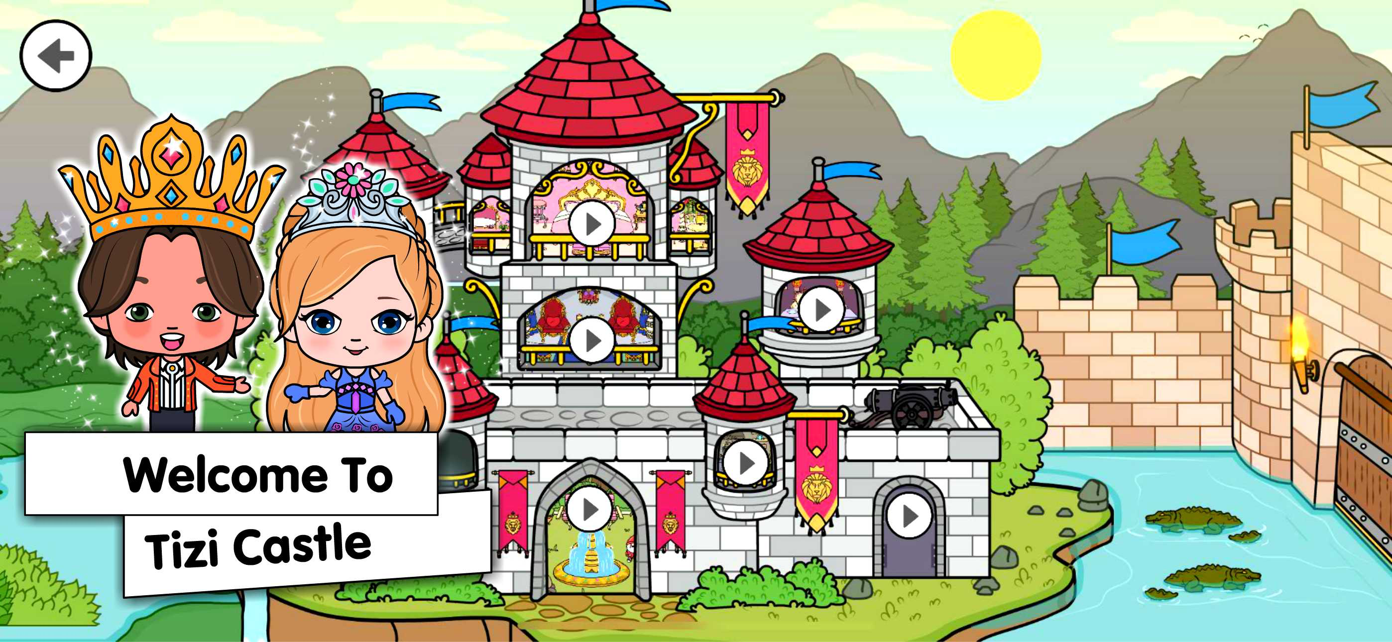 Tizi Town Princess Castle Game