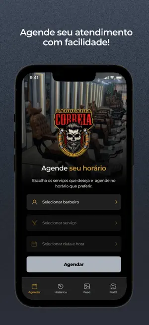 Barbearia Correia screenshot 2