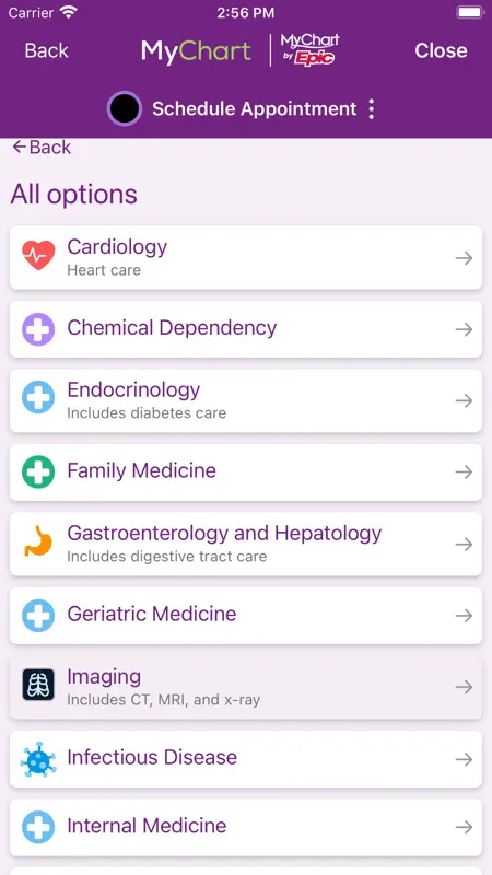 Trinity Health MyChart screenshot 6 of 9