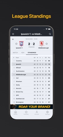 Scoreleo screenshot
