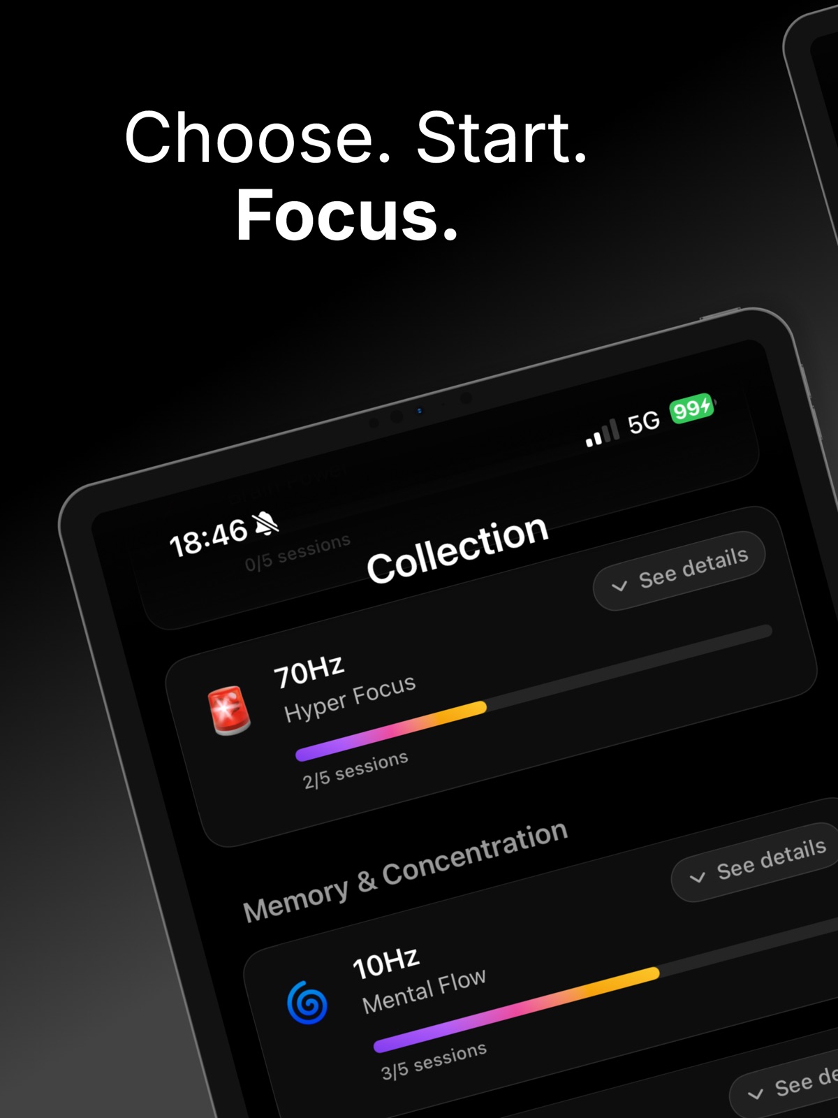 Hustly: Focus Timer ipad screenshot 3