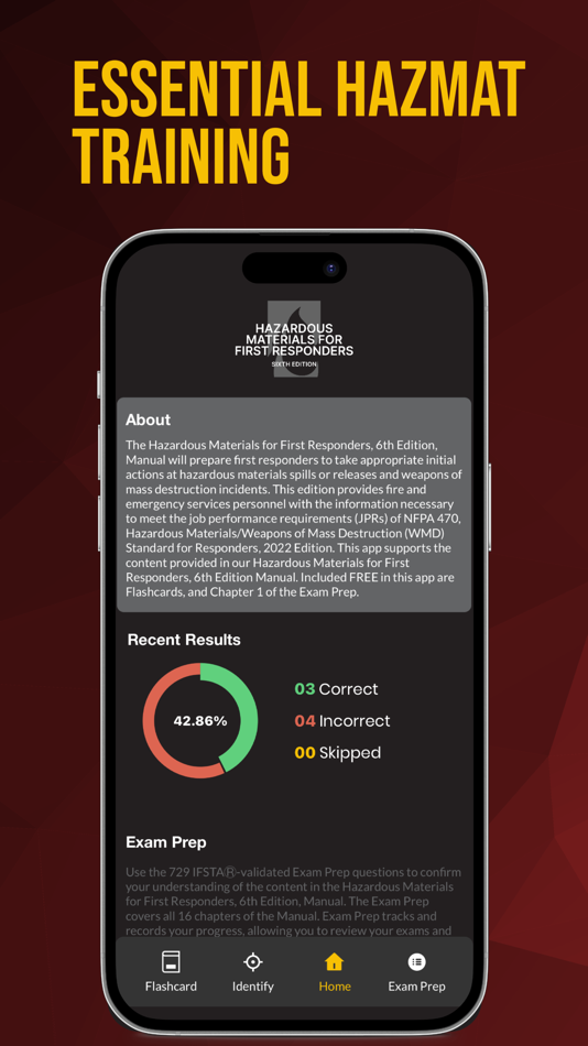 #1. IFSTA HazMat First Responder 6 (iOS) بواسطة: IFSTA