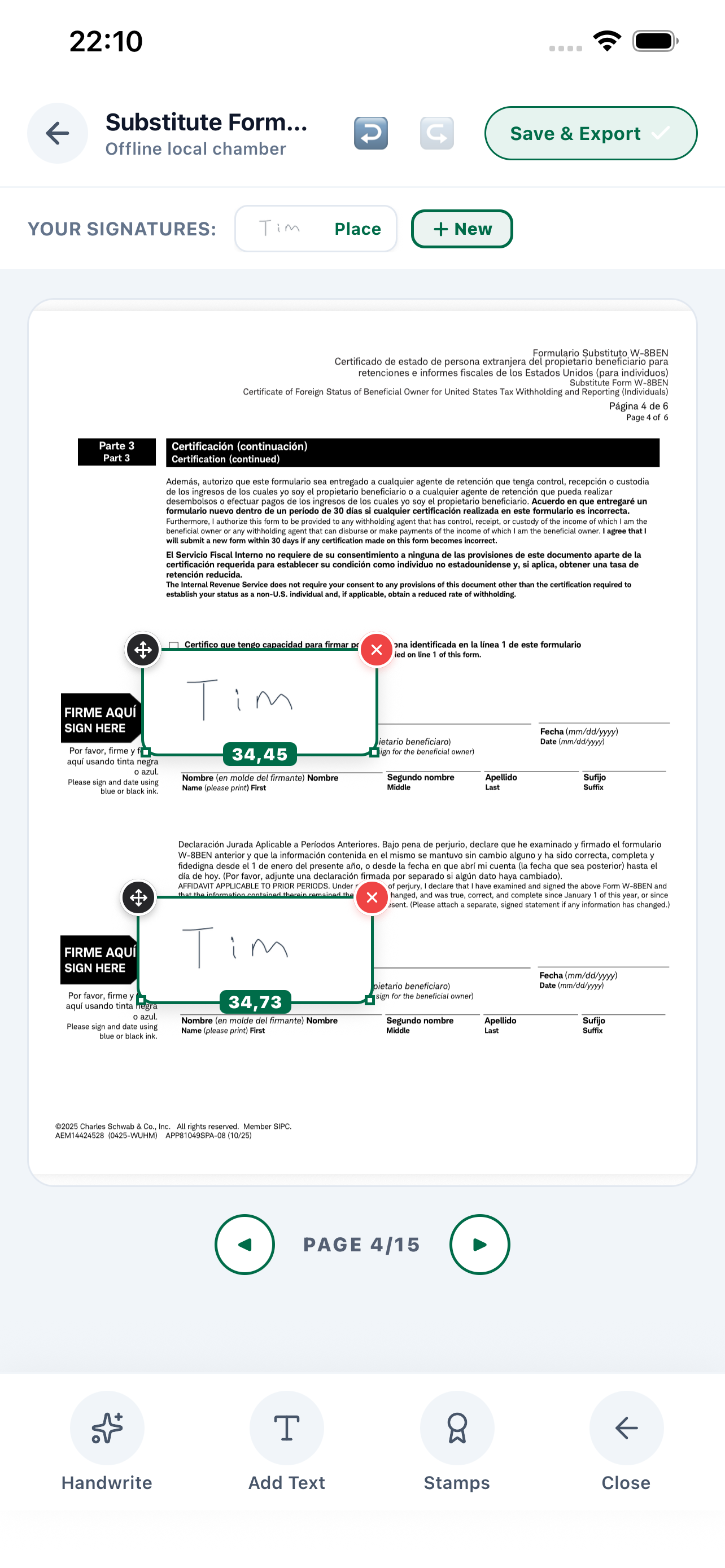 eSign – PDF Signature screenshot 4