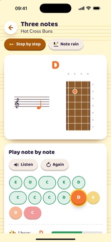 Ukelín: Learn the Ukulele screenshot 3