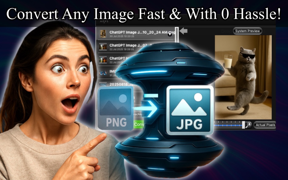 #1. Easy Image Converter (macOS) بواسطة: Max Schlee