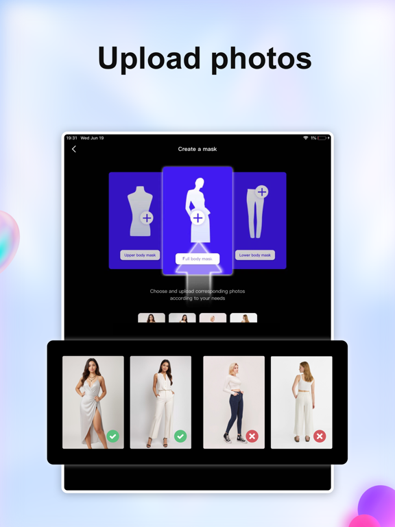 Fita - Fashion AI&Body editor iPad screenshot 2 - Photo & Video app