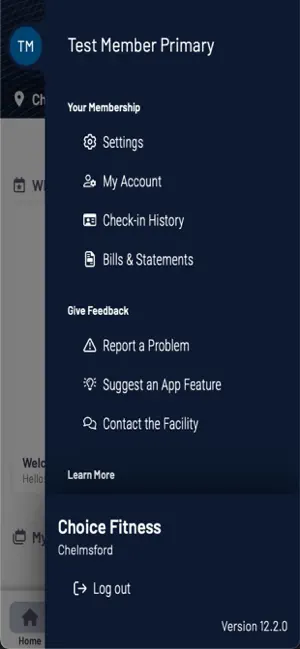 Choice Fitness screenshot 3