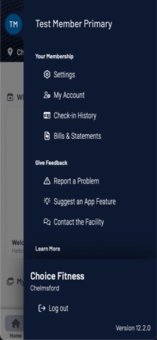 Choice Fitness screenshot