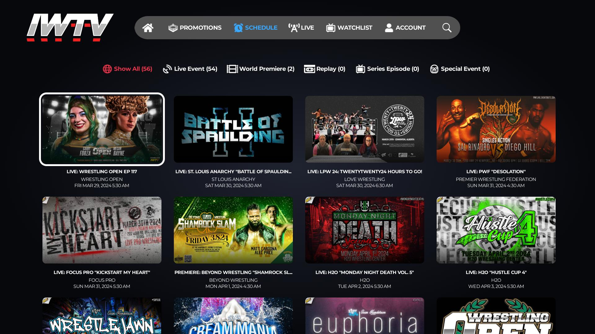 IWTV.live for tvOS screenshot 3