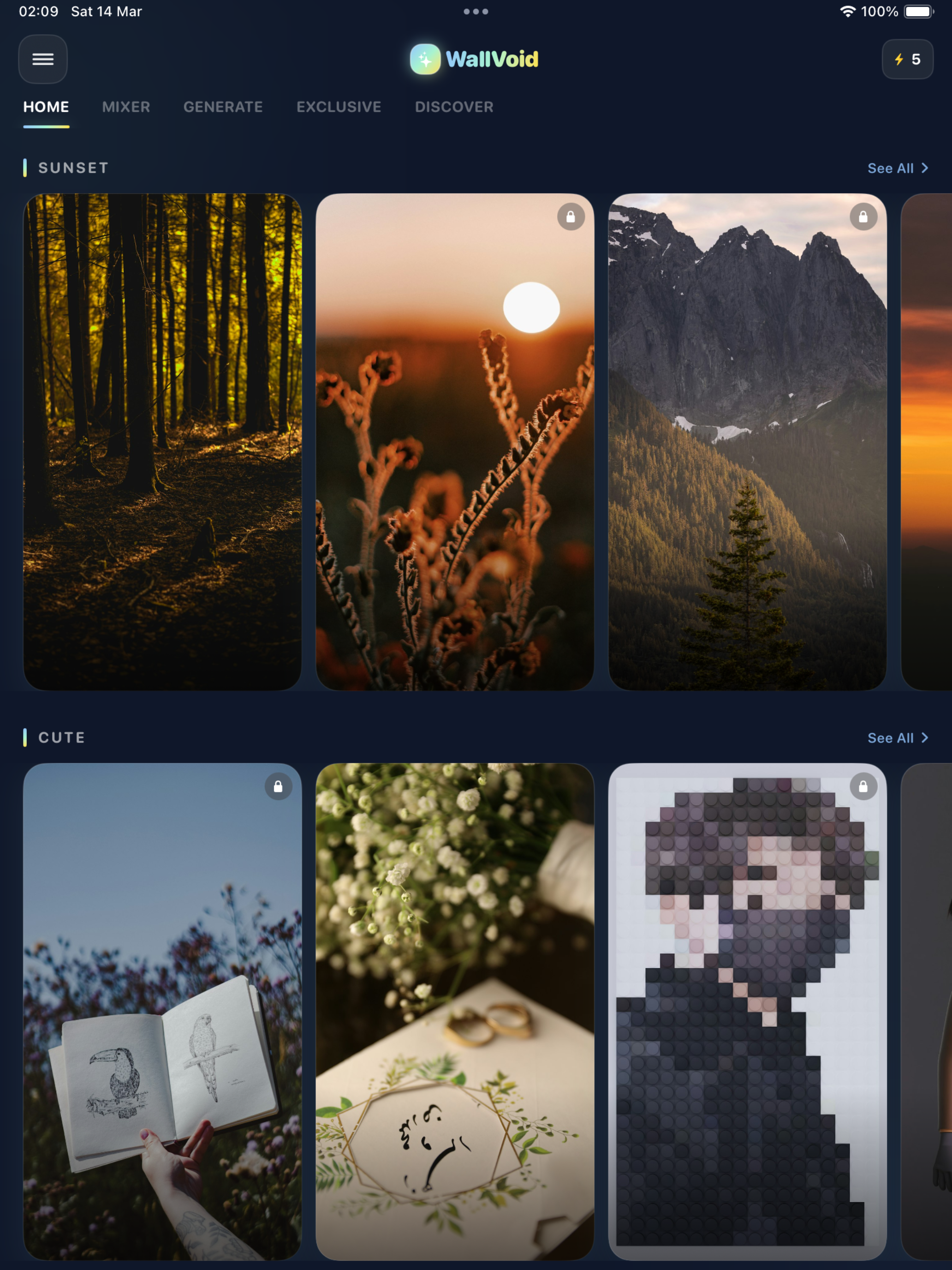 WallVoid - AI Glass Wallpapers screenshot 11