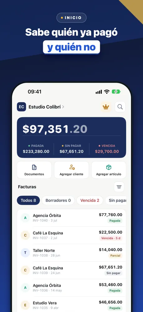 Nota de Venta, Cotización — captura 3
