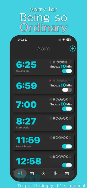 Reco Alarm - Record & Wake Up screenshot 2